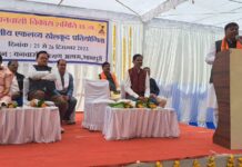 भानपुरी में प्रारम्भ हुआ प्रांतीय एकलव्य खेलकूद प्रतियोगिता का शुभारंभ, मंत्री केदार कश्यप ने झंडा रोहण कर किया, कार्यक्रम उद्घाटन