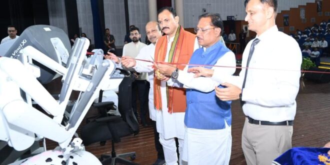 रोबोटिक सर्जरी छत्तीसगढ़ में चिकित्सा सुविधाओं के विकास में एक नया आयाम : मुख्यमंत्री विष्णु देव साय…